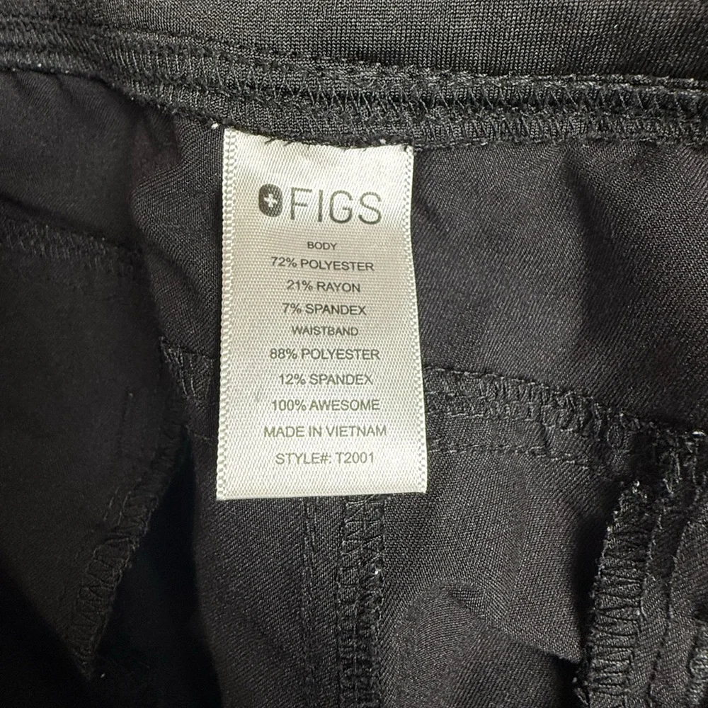 Figs Scrub Pants Mens Large Black Axim Cargo Bottoms Nurse Medical Technical‎